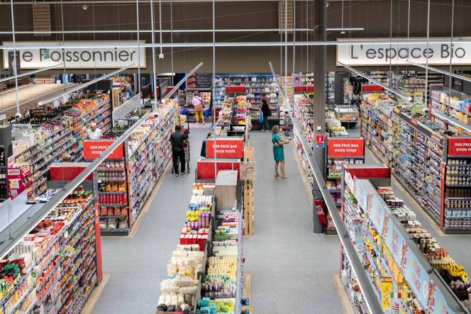 Dans un supermarché de Saint-Sébastien-sur-Loire (Loire-Atlantique), dans l’ouest de la France, le 12 juin 2025.