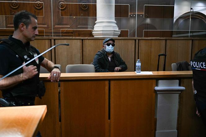 Husamettin Dogan, lors de son procès en appel dans l’affaire des viols de Mazan, au palais de justice de Nîmes, le 6 octobre 2025.
