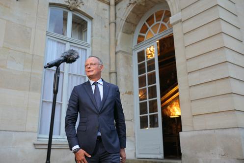 Le président du parti Horizons, Edouard Philippe, à Matignon, à Paris, le 2 septembre 2025.