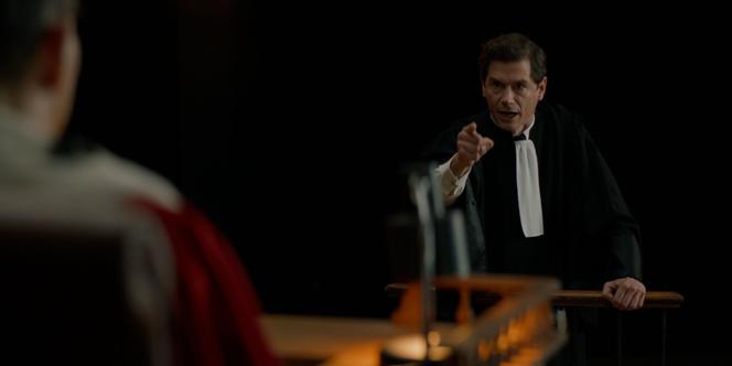 Loïc Corbery (Robert Badinter) dans le docu-fiction « Badinter contre la peine de mort. Le procès Patrick Henry », de Caroline du Saint et Franck Johannès.