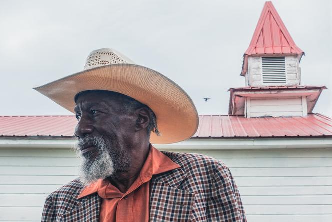 Robert Finley, à Bernice, en Louisiane (Etats-Unis), en avril 2025.