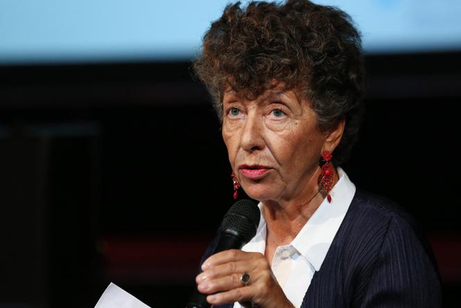 La directrice de France Inter entre 2014 à 2022, Laurence Bloch, à la Maison de la Radio, à Paris, le 29 août 2018.