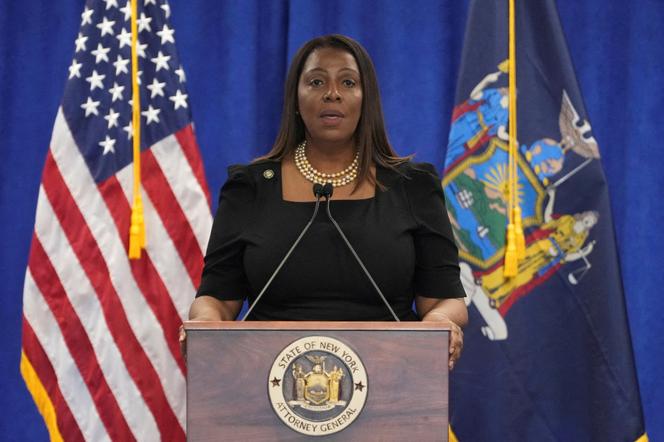 La procureure générale de New York, Letitia James, à New York, le 16 février 2024.
