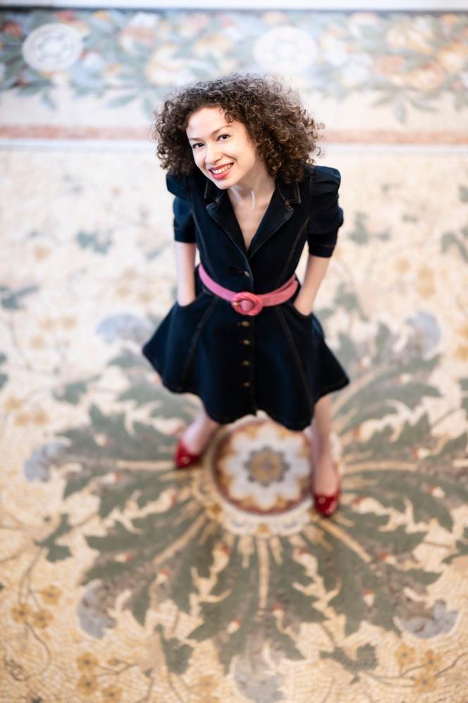 Arielle Beck, à Paris, en avril 2025.