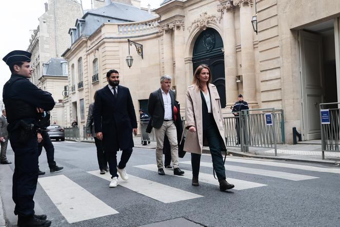 Marine Tondelier, à Paris, le 8 octobre 2025.