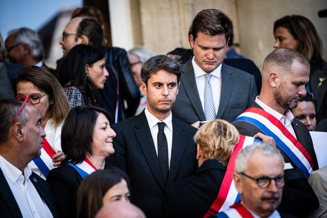 Le secrétaire général de Renaissance, Gabriel Attal, à l’Assemblée nationale, à Paris, le 7 octobre 2025.