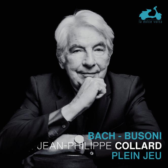 Pochette du disque « Plein jeu », du pianiste Jean-Philippe Collard, chez La Dolce Volta.