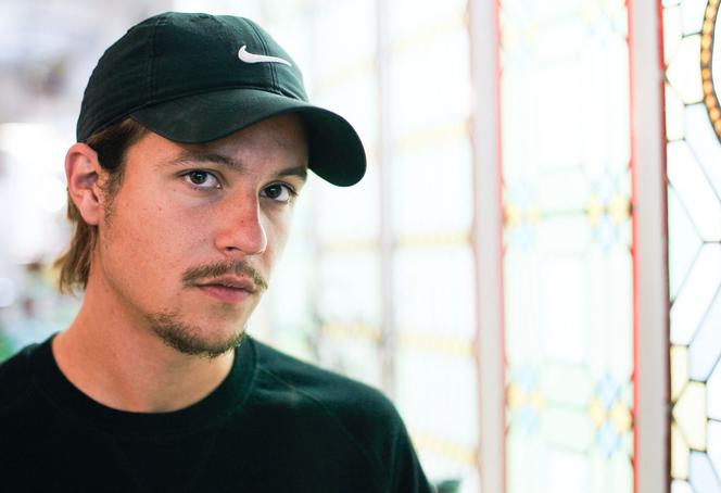 Le rappeur français Nekfeu, à Paris, le 7 juillet 2015.