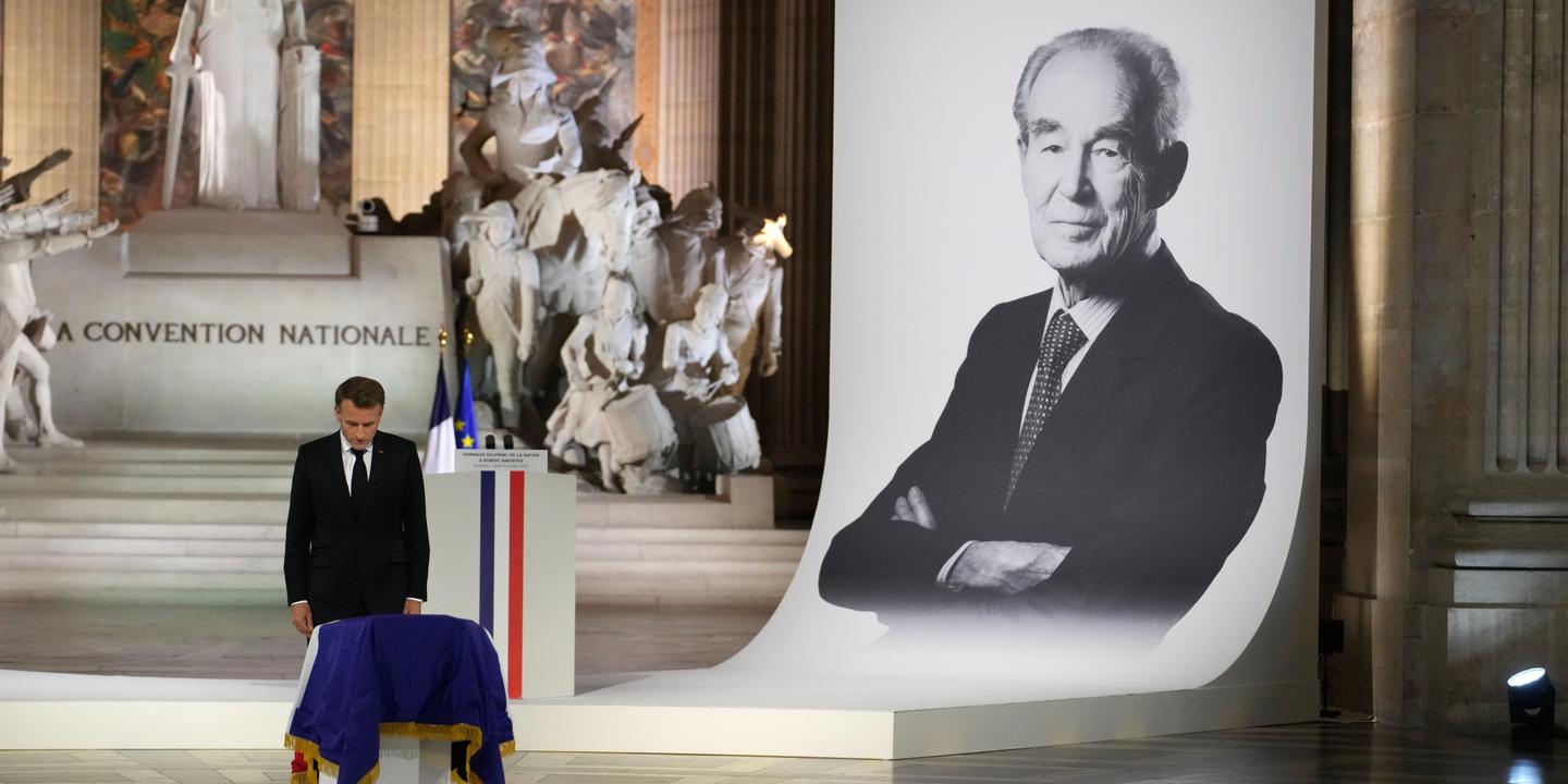 EN DIRECT, Robert Badinter au PanthÃ©onÂ : Â«Â Nous continuerons de porter le combat contre...