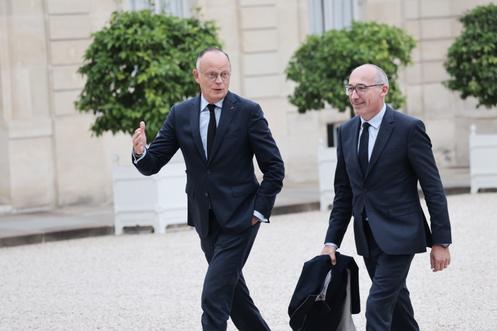 Edouard Philippe, le président du parti Horizons, au palais de l’Elysée, à Paris, le 10 octobre 2025.