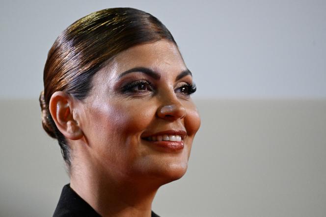 L’humoriste et actrice belge Nawell Madani, lors de la 76e édition du Festival de Cannes, le 20 mai 2023.