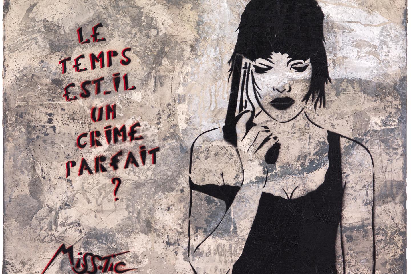 Sélection galerie : Miss. Tic par la galerie Mathgoth