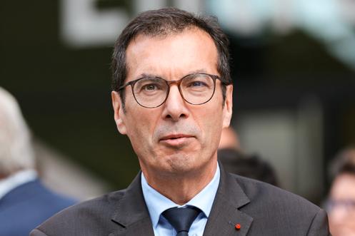Jean-Pierre Farandou, à Strasbourg, le 25 septembre 2024.
