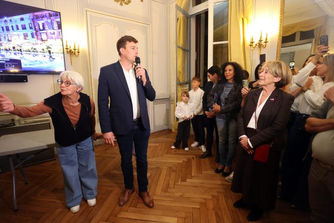 Pierre-Henri Carbonnel, candidat de l’UDR-RN, a remporté l’élection législative partielle de la première circonscription du Tarn-et-Garonne, à Montauban, le 12 octobre 2025. 