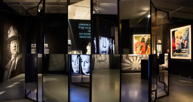 Vista da exposição “Meu nome é Orson Welles”, na Cinemateca Francesa, em Paris, em outubro de 2025.