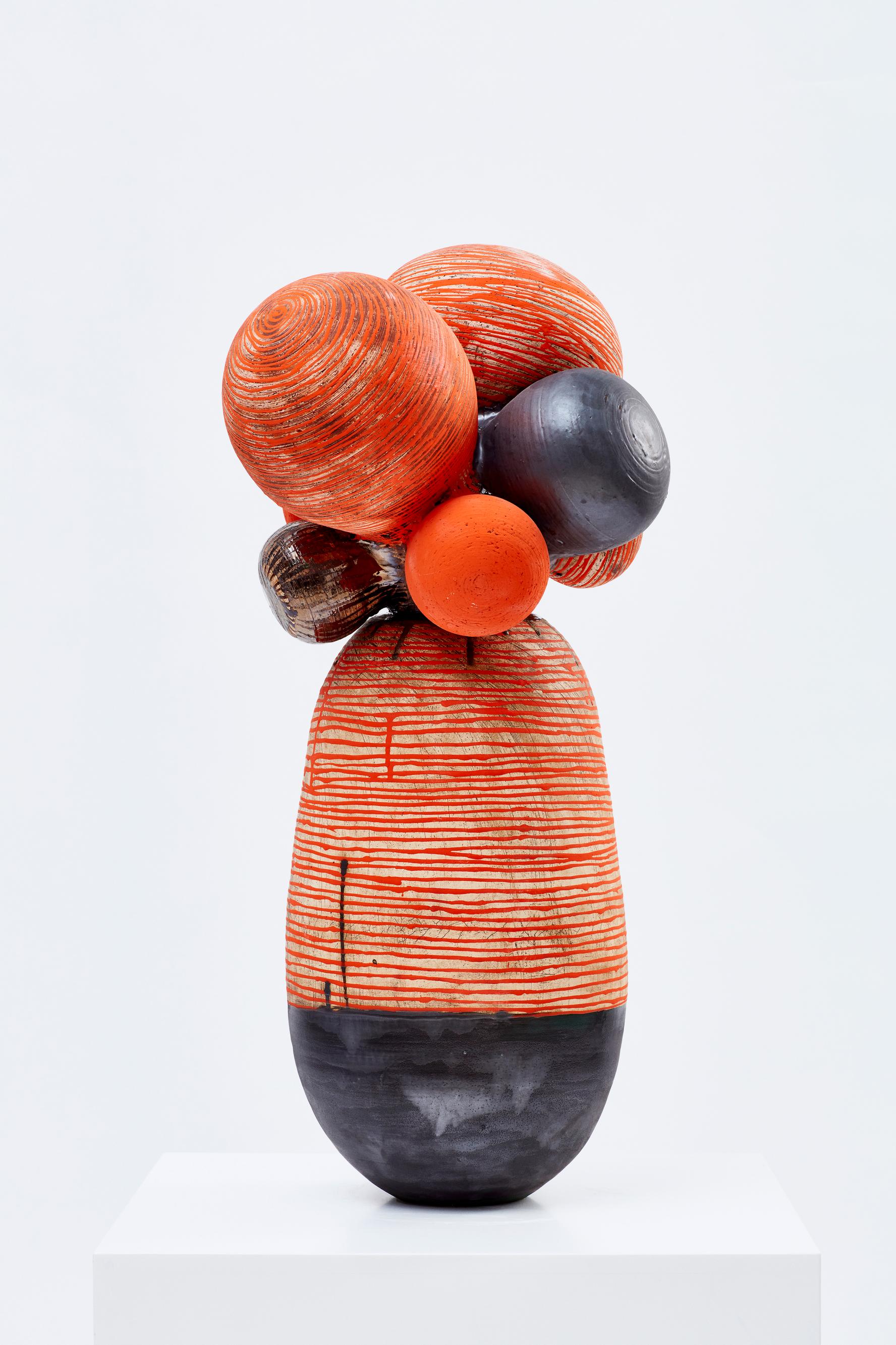 Vuyelwa, Umthwalo serisi, 2020 (taş eşya ve sır, 85 cm x 50 cm x 50 cm).