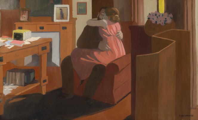 Le tableau « Cinq heures », signé Félix Vallotton, peint en 1898, a été vendu 3,67 millions de livres sterling (environ 4,23 millions d’euros) par Christie’s, en octobre 2023.