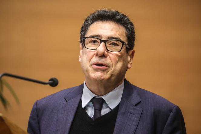 L’économiste français Philippe Aghion, au Collège de France, à Paris, le 13 novembre 2024. 