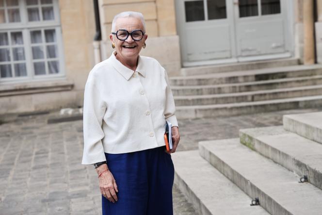 Françoise Gatel, ministre de l’aménagement du territoire et de la décentralisation, à Matignon, le 13 octobre 2025.