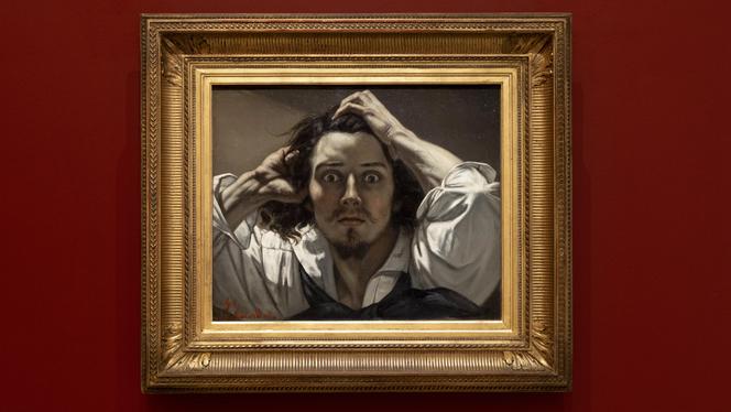 Cet autoportrait de Gustave Courbet, dit « Le Désespéré » (vers 1844-1845), sera exposé a partir de mardi 14 octobre 2025 au Musée d’Orsay, à Paris.