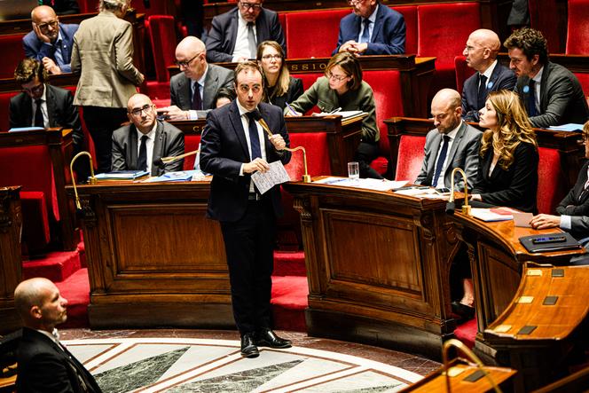 Le premier ministre, Sébastien Lecornu, à l’Assemblée nationale, à Paris, le 14 octobre 2025.