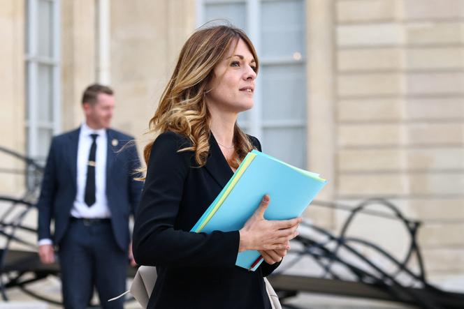 Maud Bregeon, la porte-parole du gouvernement, à l’Elysée, le 14 octobre 2025.