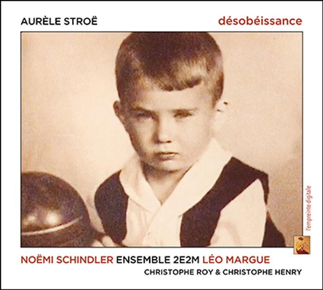 Pochette de l’album « Désobéissance », d’Aurèle Stroë.