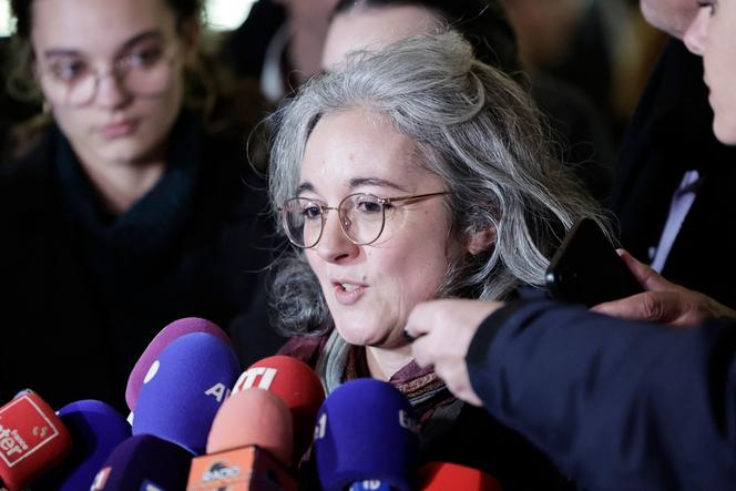 Gaëlle Paty, la sœur du professeur d’histoire-géographie assassiné en 2020 Samuel Paty, à Paris, le 20 décembre 2024.