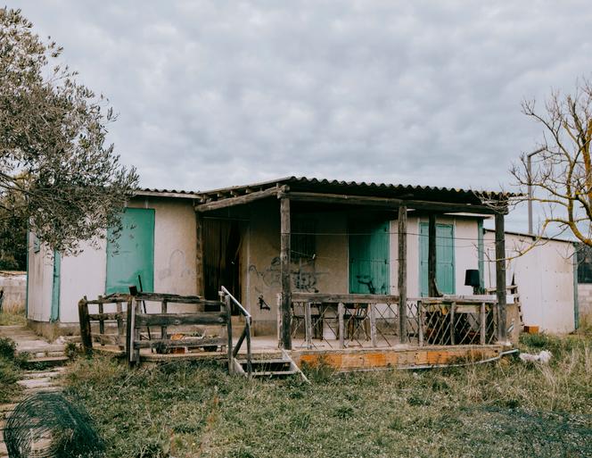 L’un des derniers cabanons encore en place, à Sérignan (Hérault), le 2 janvier 2025.