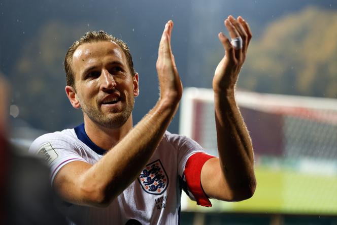 L’Angleterre de Harry Kane est qualifiée pour le Mondial 2026, 14 octobre 2025. 