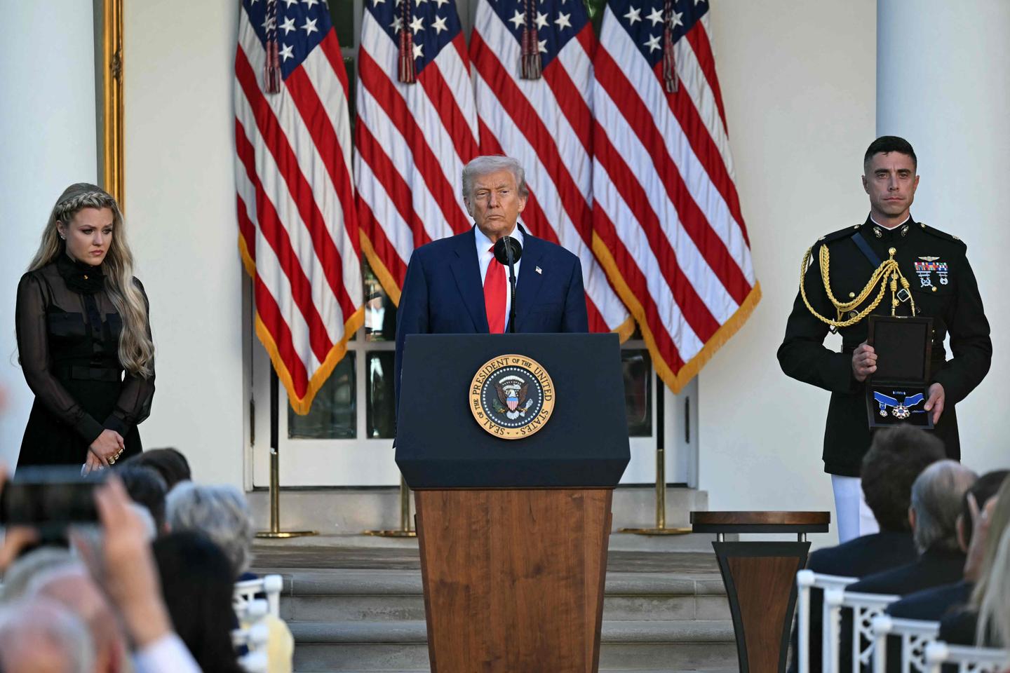 Trump posthumously honors Charlie Kirk with the Presidential Medal of Freedom