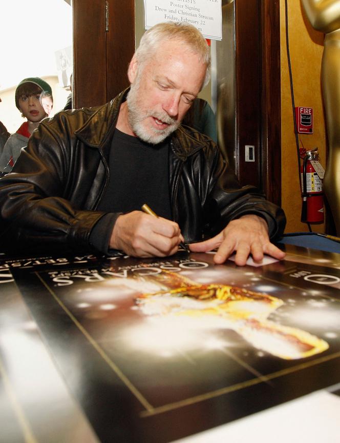 L’illustrateur américain Drew Struzan, à Los Angeles, le 22 février 2008.