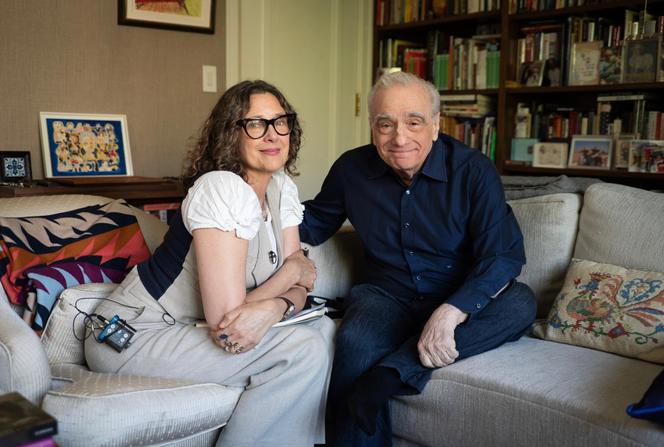 Rebecca Miller et Martin Scorsese, dans le documentaire « Mr Scorsese », de Rebecca Miller.