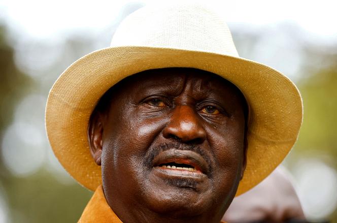 L’opposant kényan Raila Odinga, à Nairobi, le 7 juillet 2025.