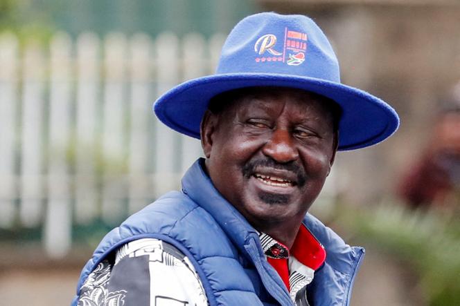 Le leader historique de l’opposition kényane, Raila Odinga, à Nairobi, le 22 août 2022.