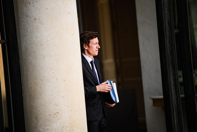 Le ministre de l’éducation nationale, Edouard Geffray, à l’issue du conseil des ministres au palais de l’Elysée, à Paris, le 14 octobre 2025.