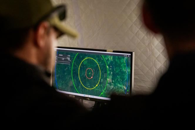 Un exercice militaire international antidrones Baltic Trust 25 sur le terrain d’entraînement militaire de Selonia, près de Viesite, en Lettonie, le 27 août 2025.