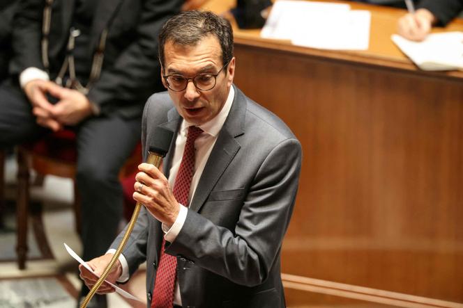 Le ministre du travail, Jean-Pierre Farandou, lors d’une séance de questions au gouvernement, à l’Assemblée nationale, à Paris, le 15 octobre 2025.