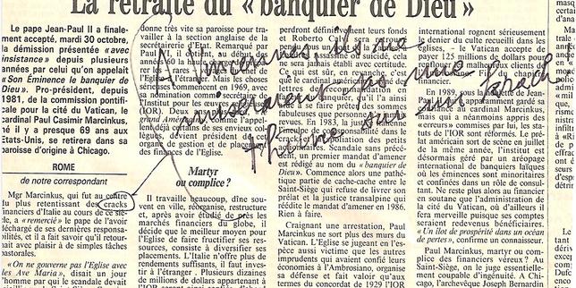 Dans les coquilles du « Monde » : crack ou… krach ?