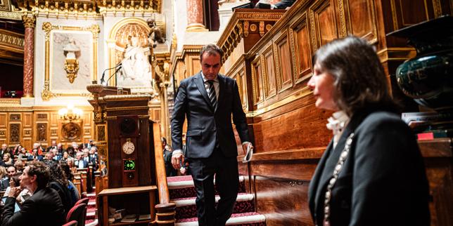 Au Sénat, Sébastien Lecornu tente de retrouver sa majorité