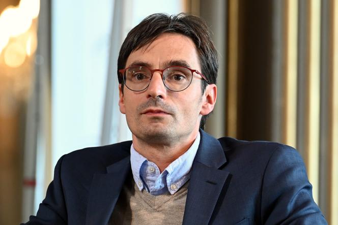 Nicolas Duvoux, président du conseil national des politiques de lutte contre la pauvreté et l'exclusion sociale, à Nancy, le 30 septembre 2023.