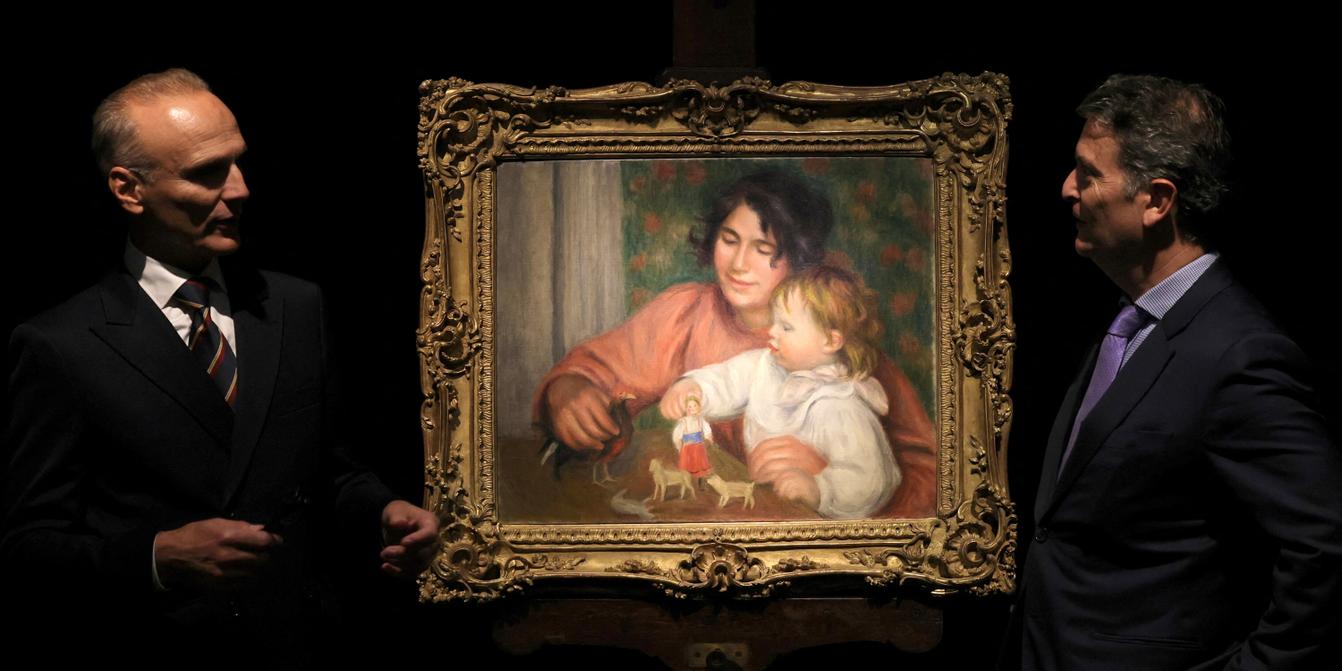 Paris auctioneers announce sale of Renoir portrait of his filmmaker son