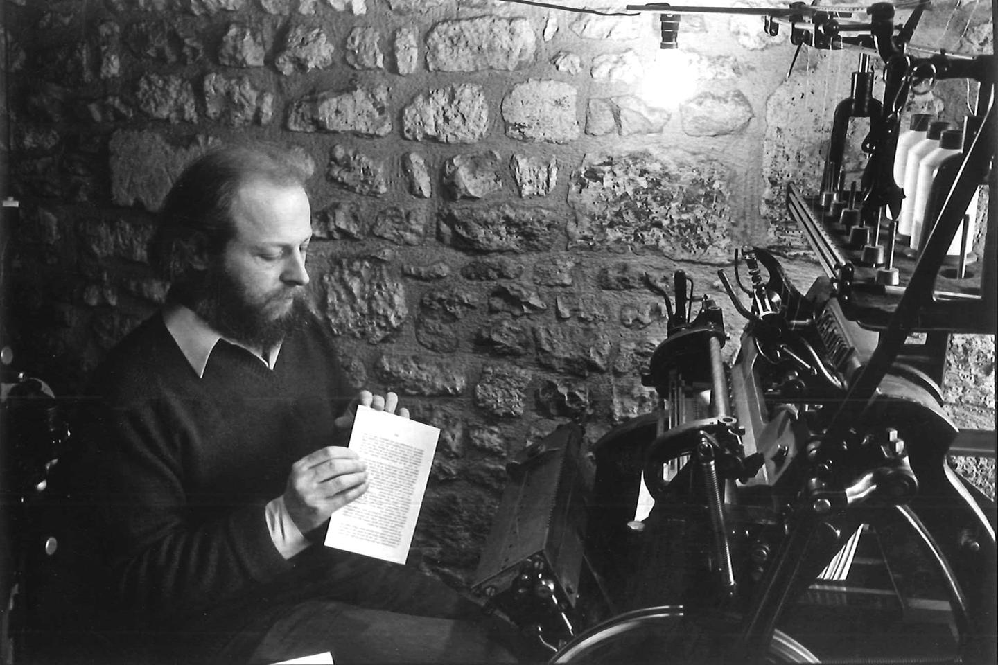 Edmond Thomas, Ã©diteur et imprimeur, est mort
