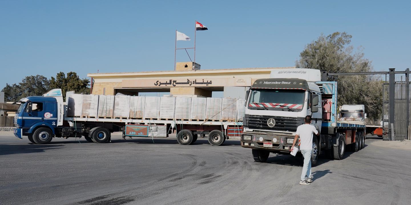 EN DIRECT, GazaÂ : le point de passage de Rafah entre Gaza et lâ€™Egypte rouvrira lundi,...