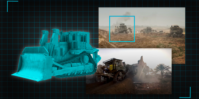 VIDEO Gaza : le D9 israélien, un bulldozer de guerre au service de l’anéantissement de l’enclave