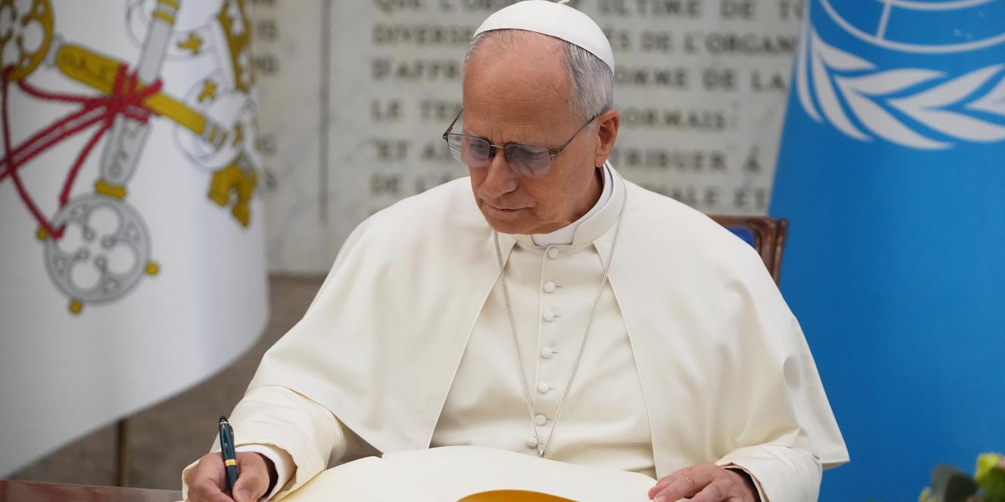 Pope Leo XIV slams use of food as weapon of war