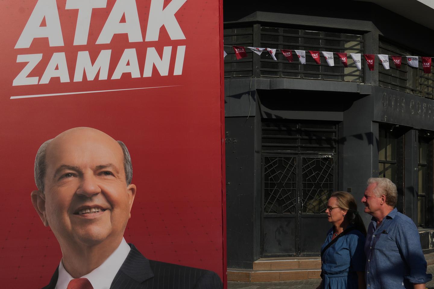 Dans le nord de Chypre, lâ€™ombre du pouvoir turc plane sur la prÃ©sidentielle