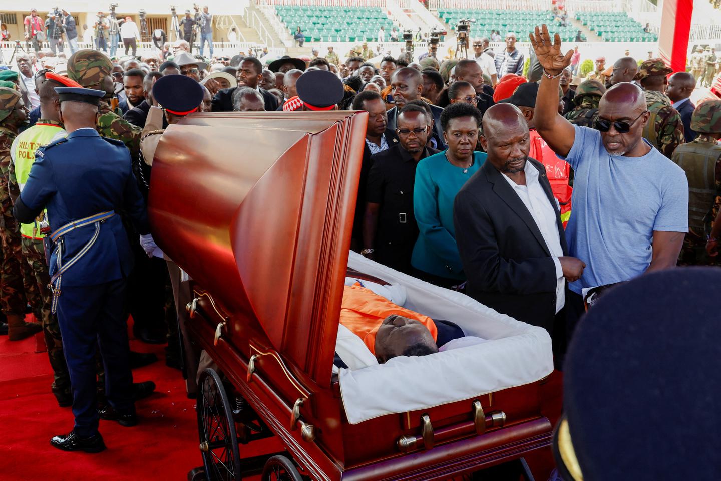 Le Kenya enterre Raila Odinga, figure historique de l’opposition du pays, dans la ferveur