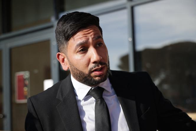 Hassen Hammou, chef de file des Ecologistes à Marseille, ici à Avignon, le 15 février 2025.