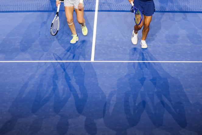 Lors d’un match de tennis WTA 500, à l’Open de Ningbo (Chine), le 19 octobre 2025.